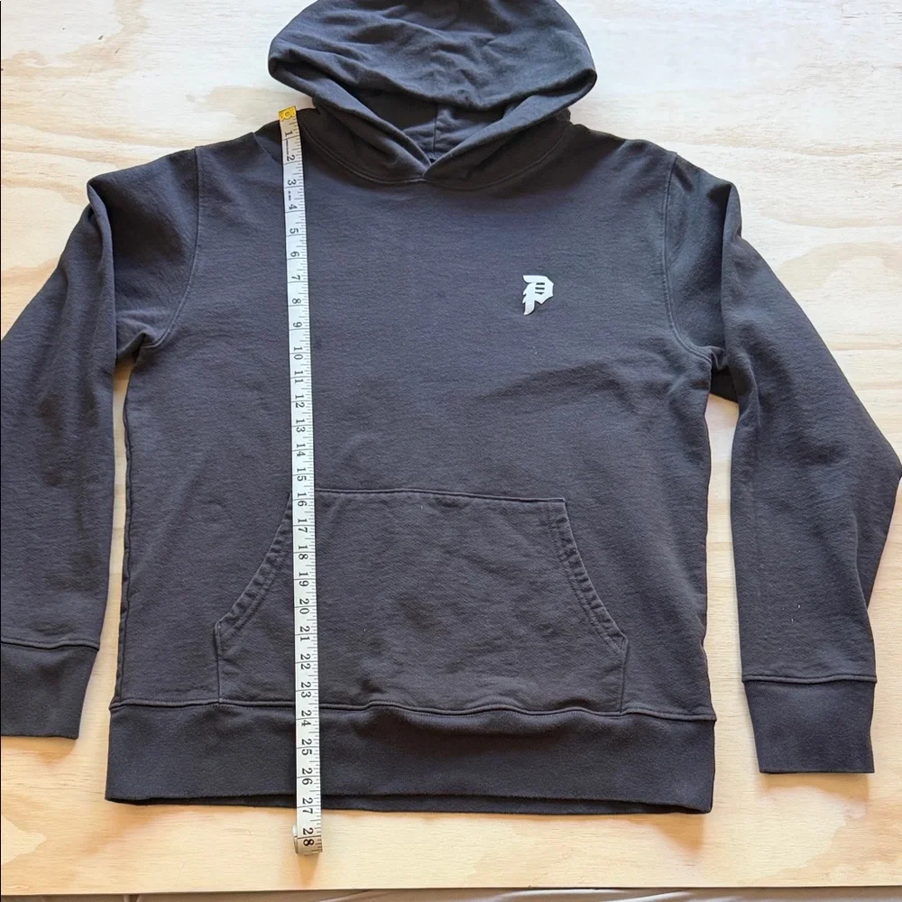 Primitive Men's Dark Gray Pullover Hoodie with Small Chest Logo - Picture 3 of 6
